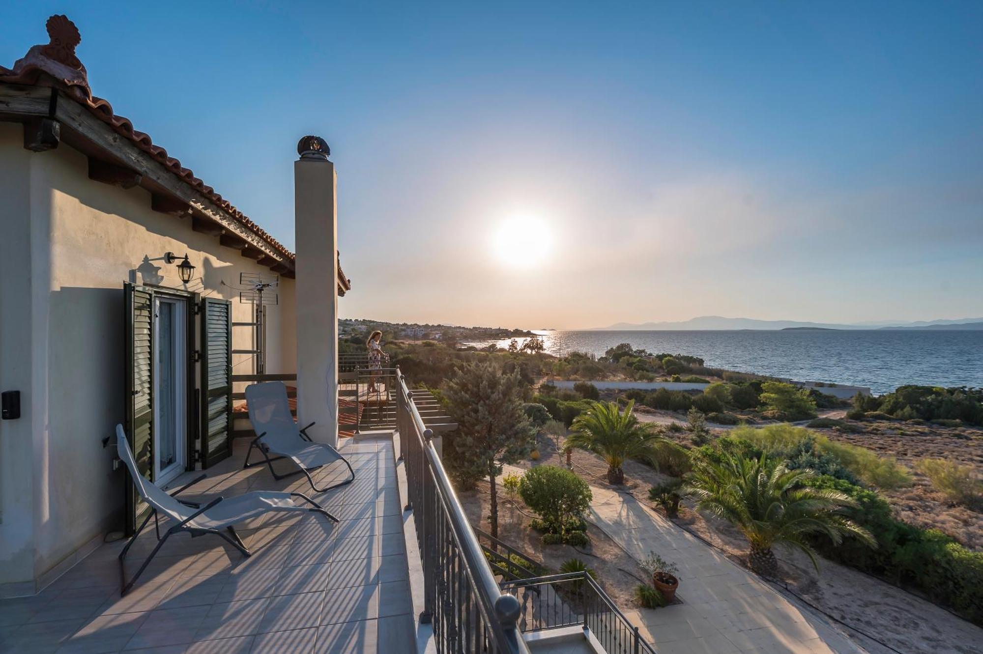 Marfaia - Villa By The Sea Agioi 외부 사진